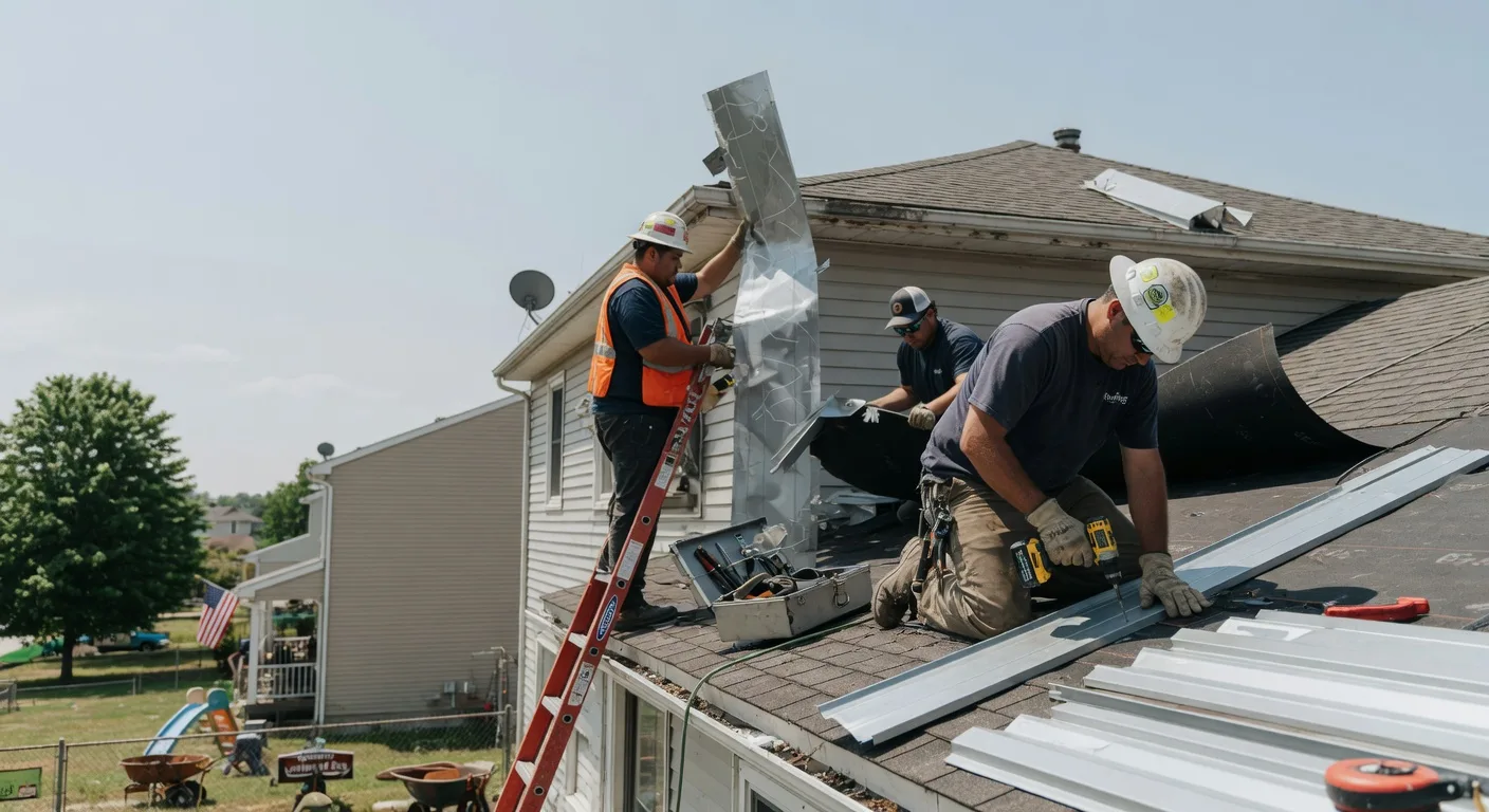 Metal Roofing Installation in Roscoe, TX near me
